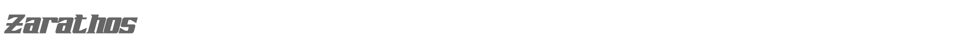Zarathos Zarathos Bold Italic.otf font preview
